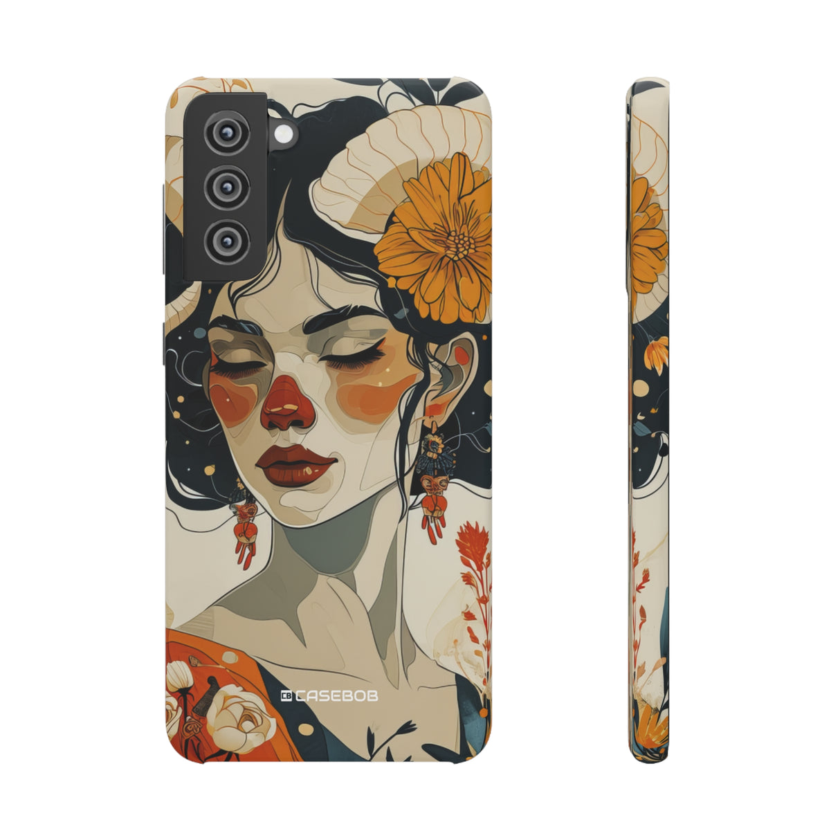 Mystical Bloom | Slim Phone Case for Samsung