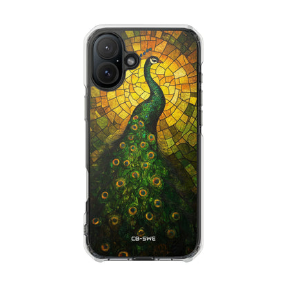 Peacock Spreads Light iPhone Case - Impact