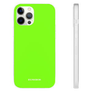 Chartreuse Grün | Handyhülle für iPhone (Flexi Case)