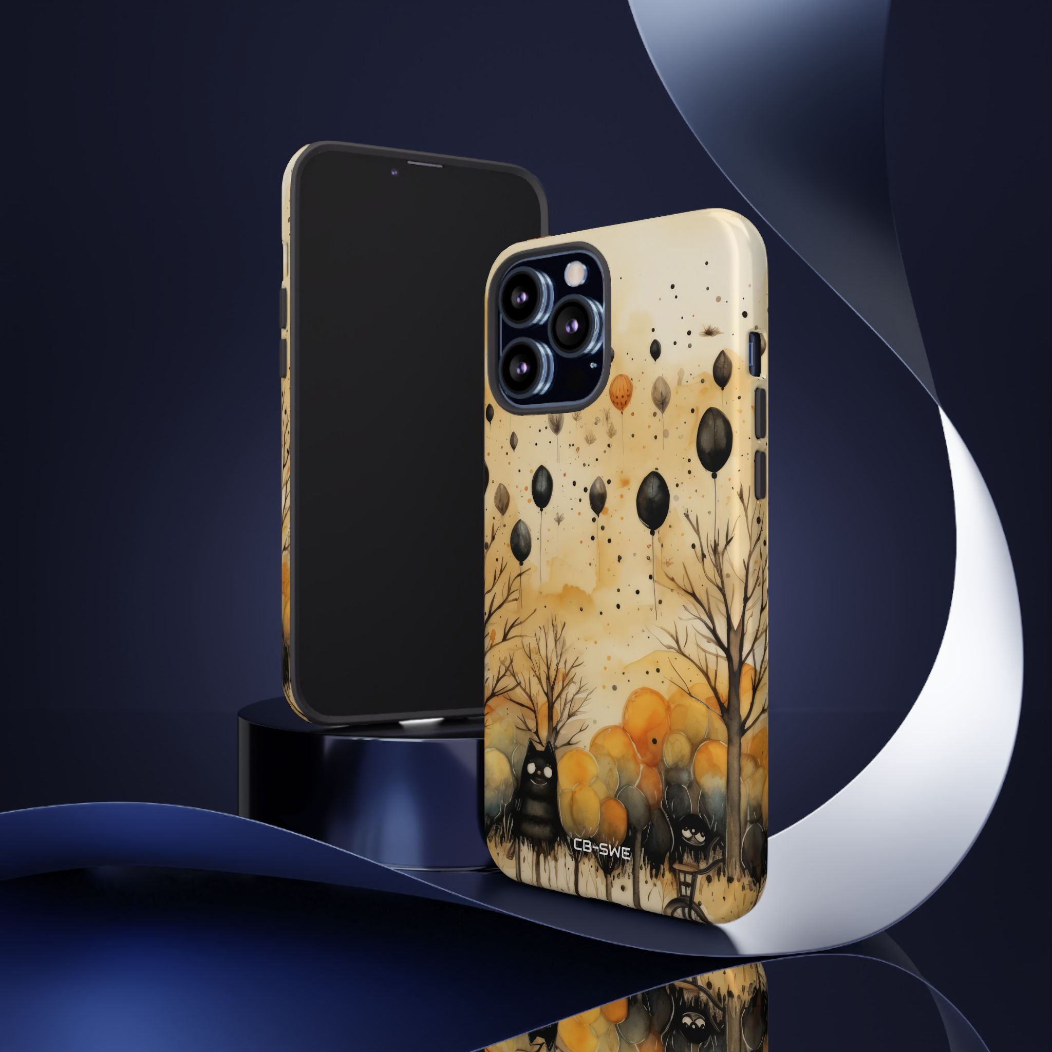 Balloons Drift Skyward - iPhone Case