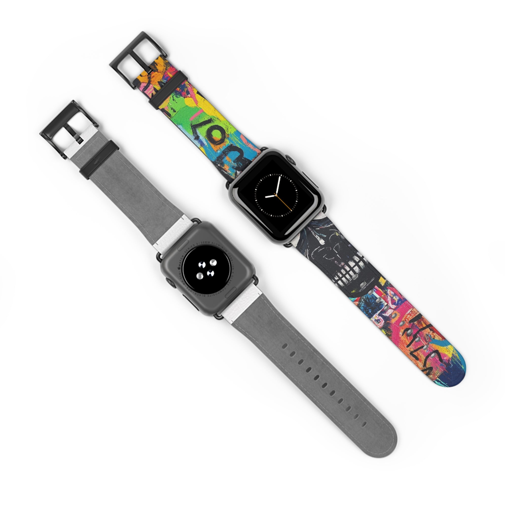 Neon Skull Burst - Watch Band