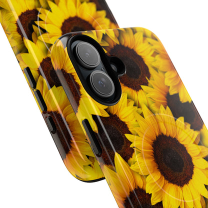 Sunflower Glow iPhone 16 Plus Case - Tough+