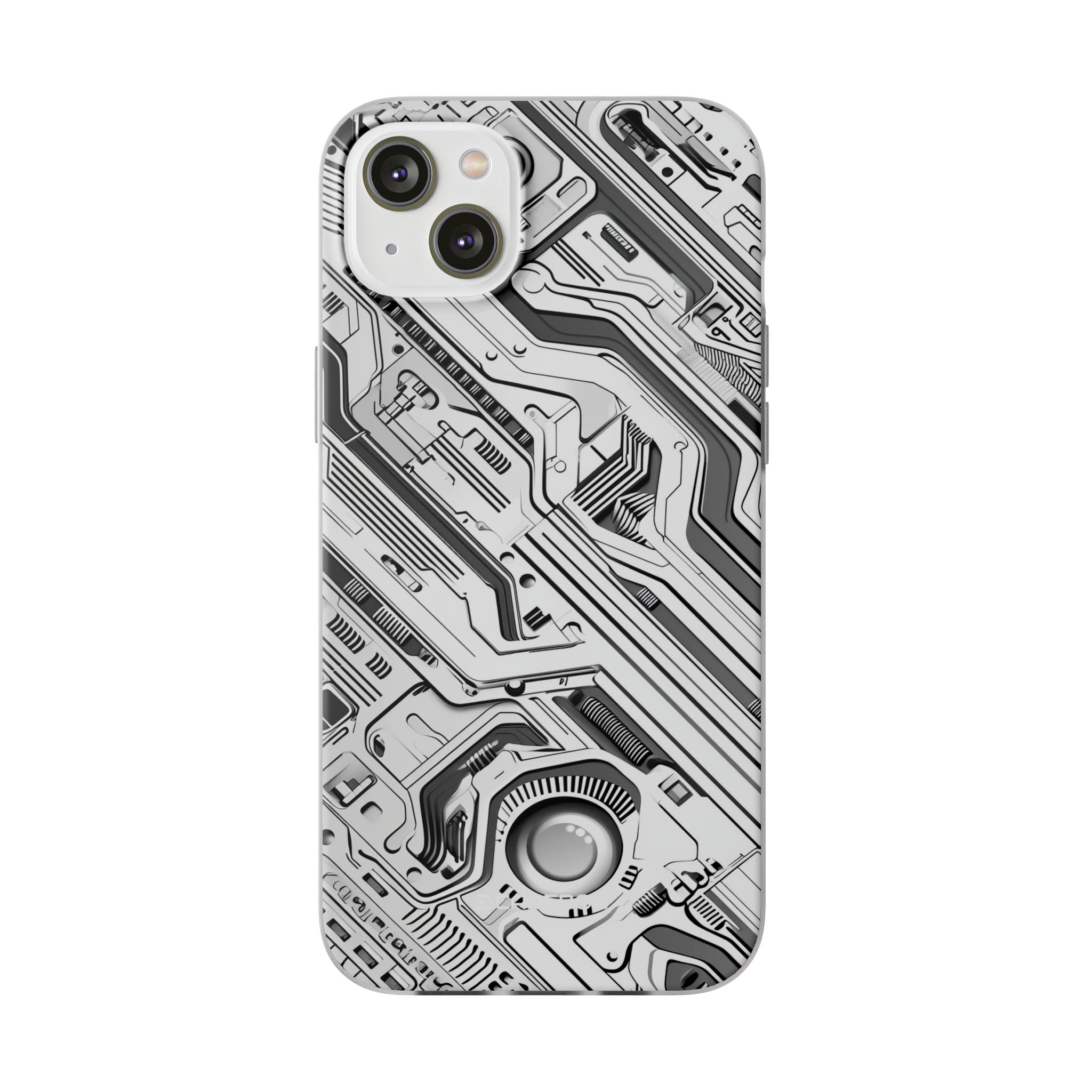 Techno Circuitry | Flexible Phone Case for iPhone