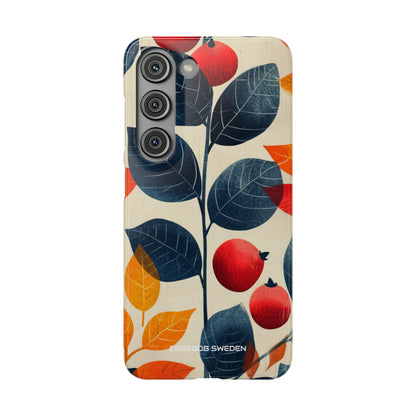 Autumn Nature Pattern - Slim Samsung S23 Phone Case