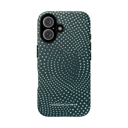 Teal Rippleflow iPhone 16 - Tough Phone Case