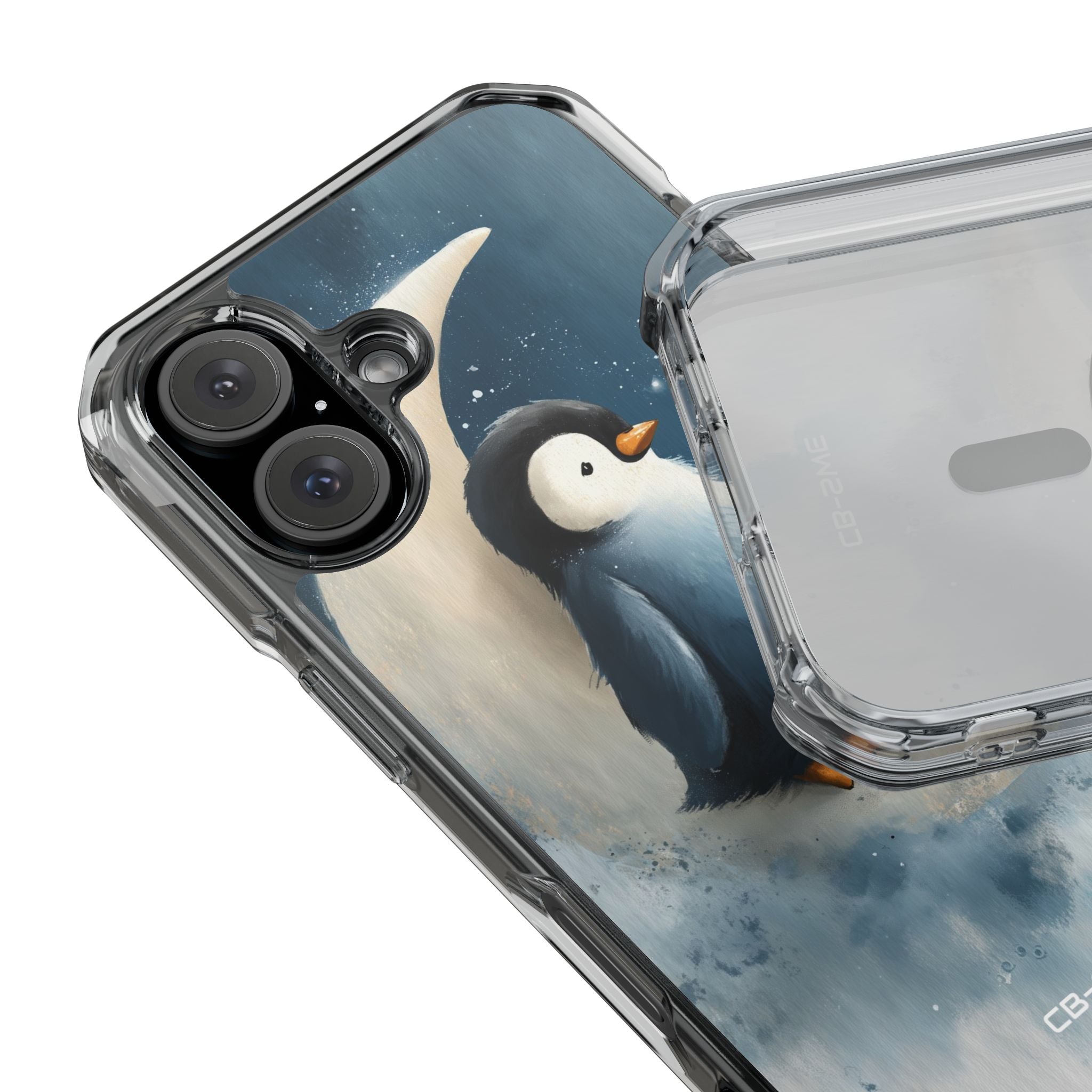 Crescent Moon Perch iPhone Case - Impact