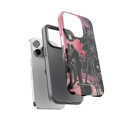 Retro Cinematic Spotlight iPhone 14 - Tough Phone Case