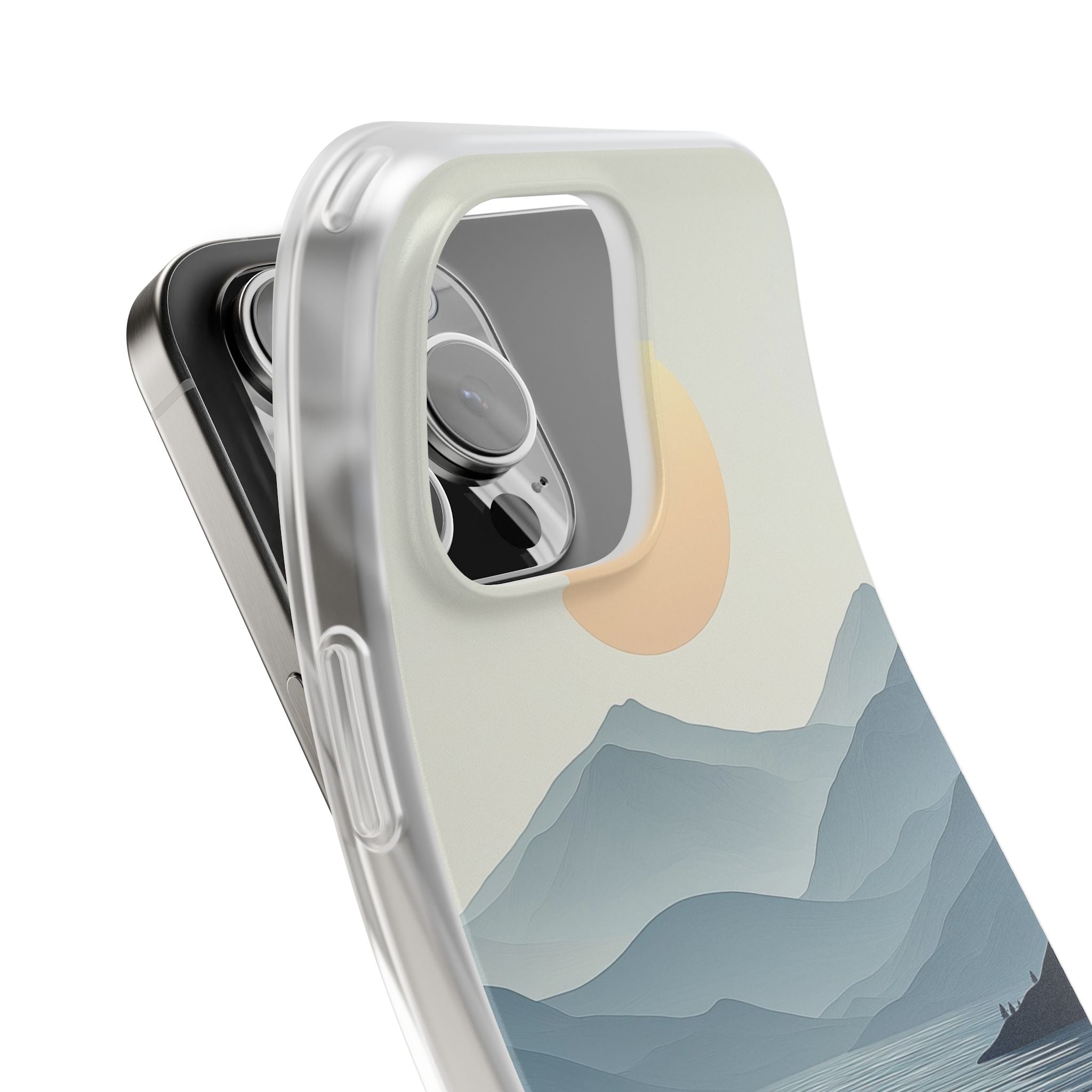 Golden Horizon iPhone 16 Pro Max Case - Soft