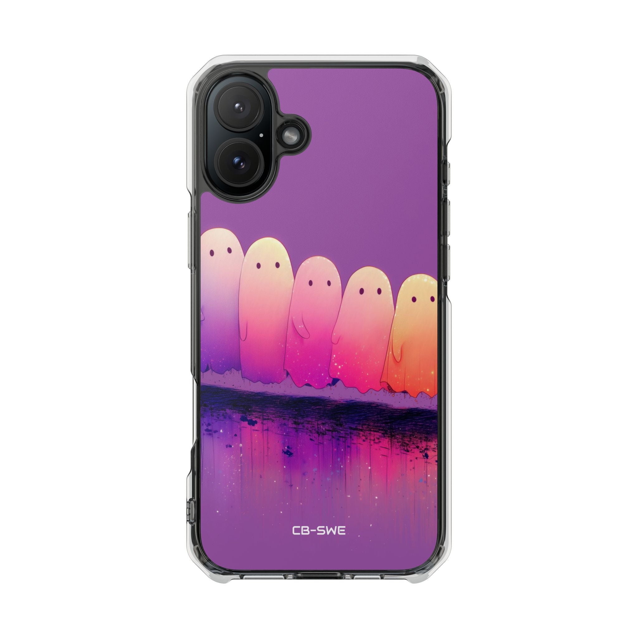 Ghosts Dance Playfully iPhone Case - Impact