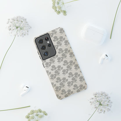 Roseniara Gothic Flower - Protective Phone Case