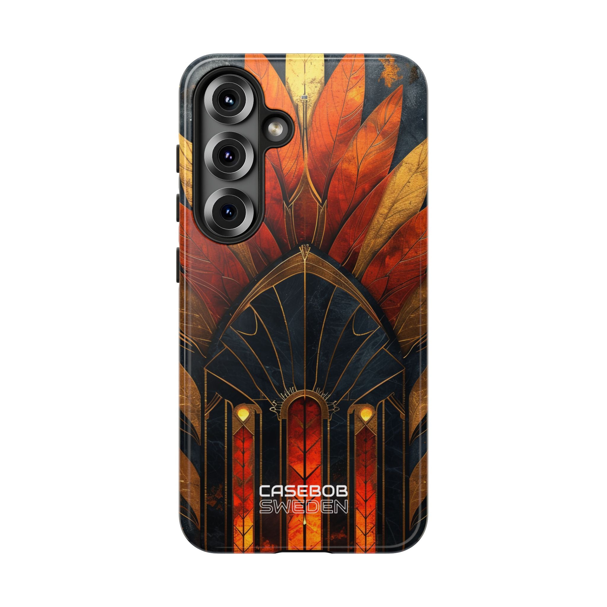 Golden Arch Leaves Samsung S25 - Tough