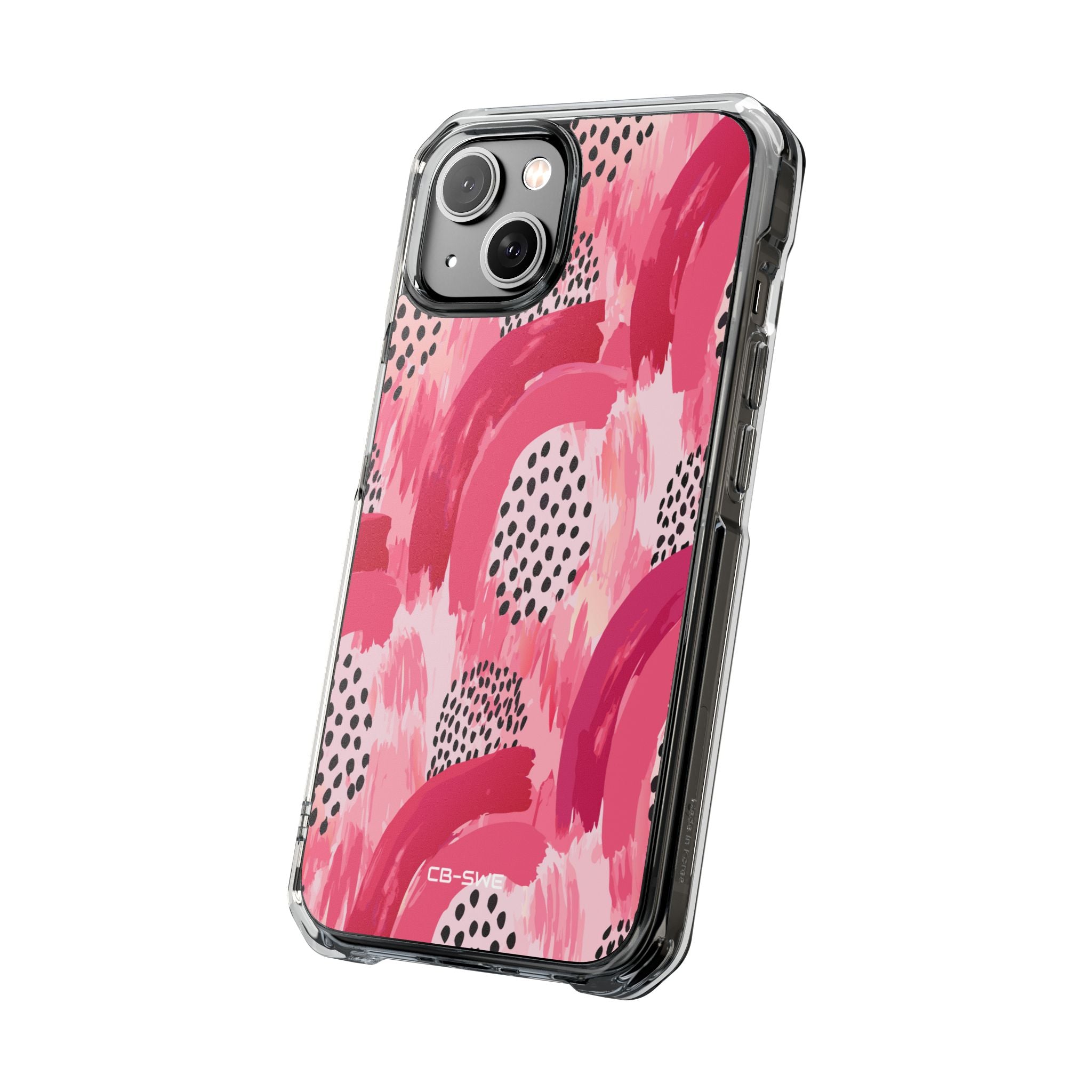 Vibrant Brushwork Dance iPhone Case - Impact