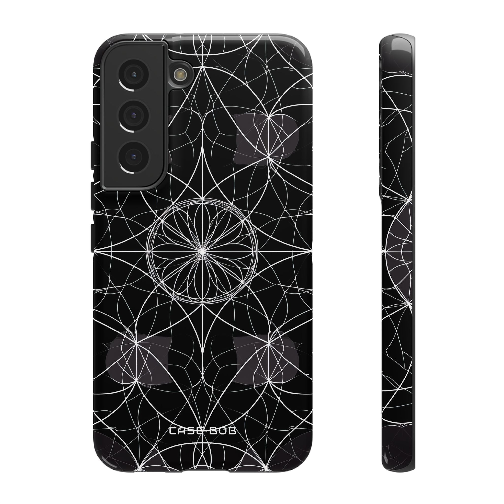 Radiant Petal Orbit Samsung S22 Case - Tough