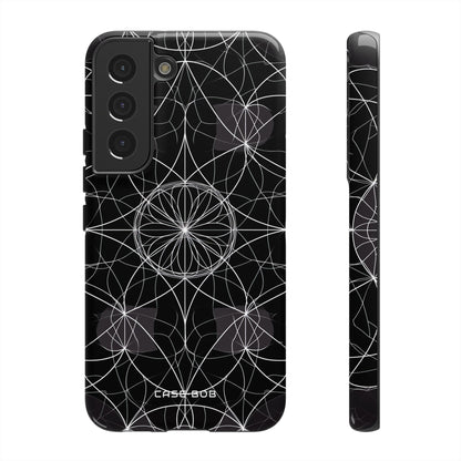 Radiant Petal Orbit Samsung S22 Case - Tough