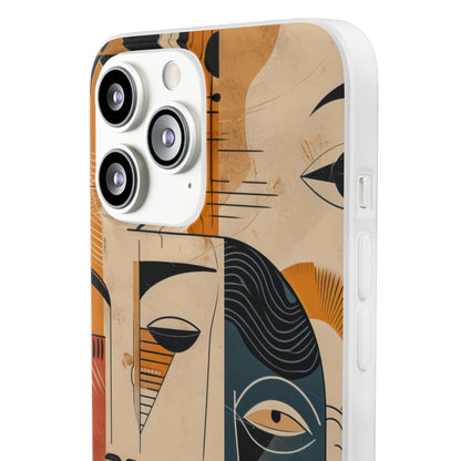 Cubist Introspection | Flexible Phone Case for iPhone