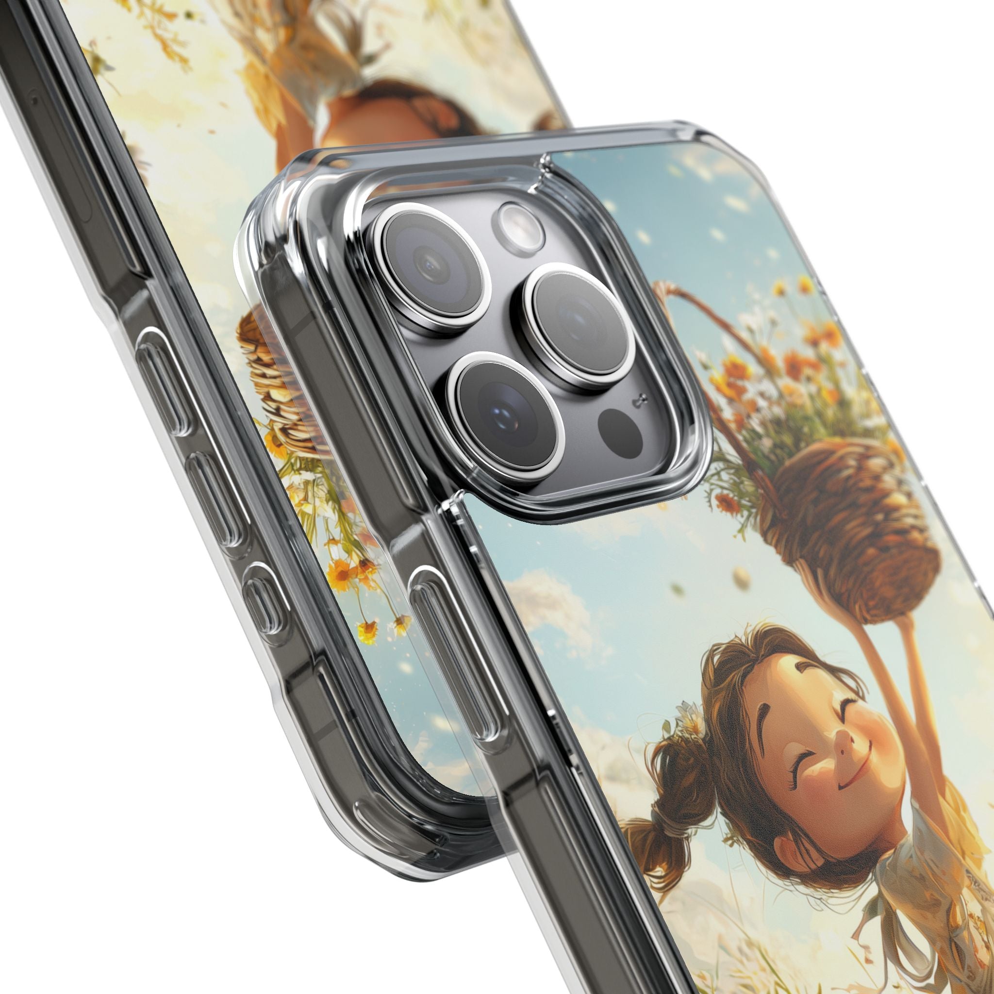 Joyful Girl Leaps iPhone Case - Impact