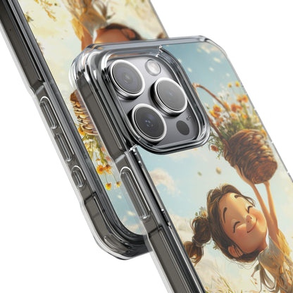 Joyful Girl Leaps iPhone Case - Impact