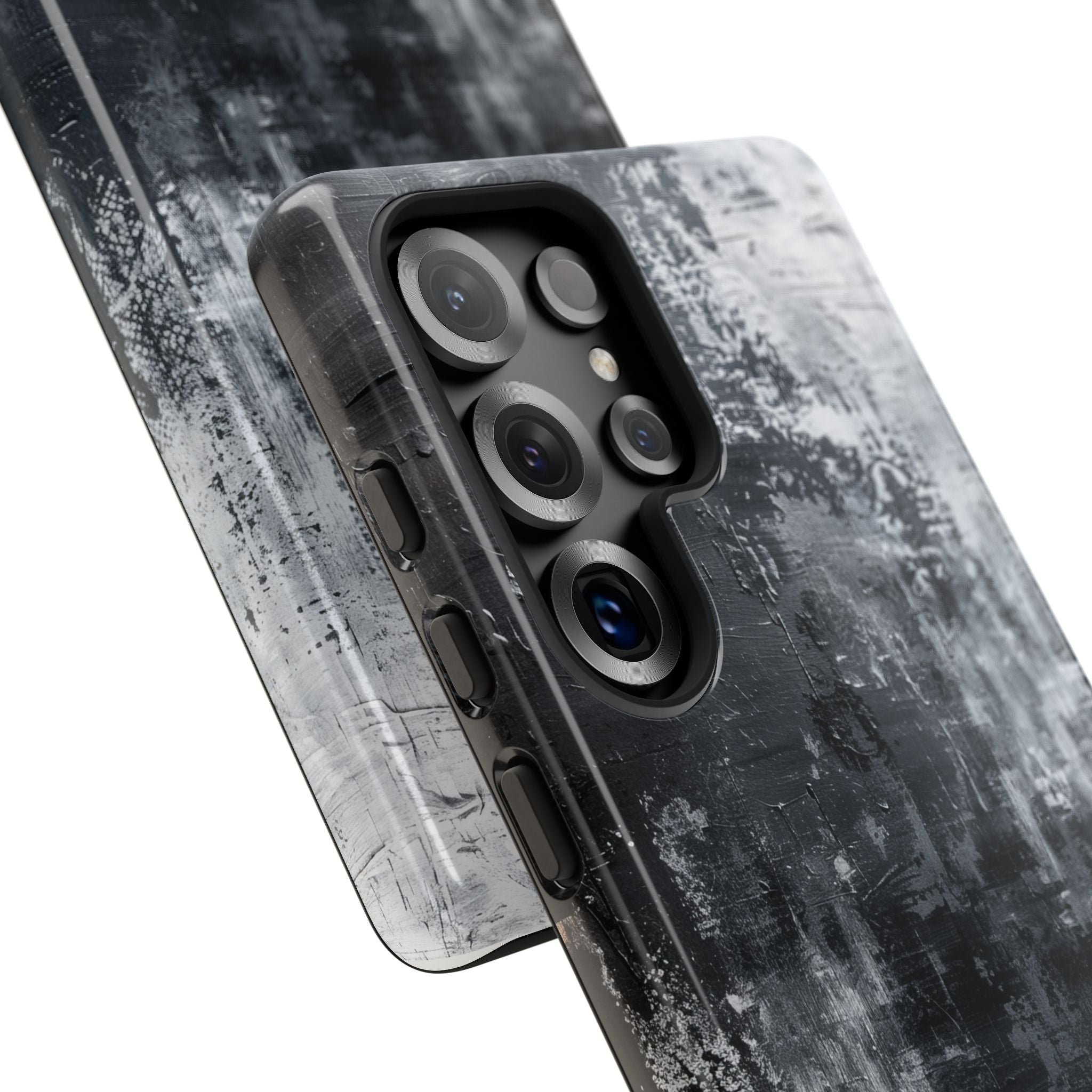 Textured Blackscape Samsung S25 Ultra Case - Tough