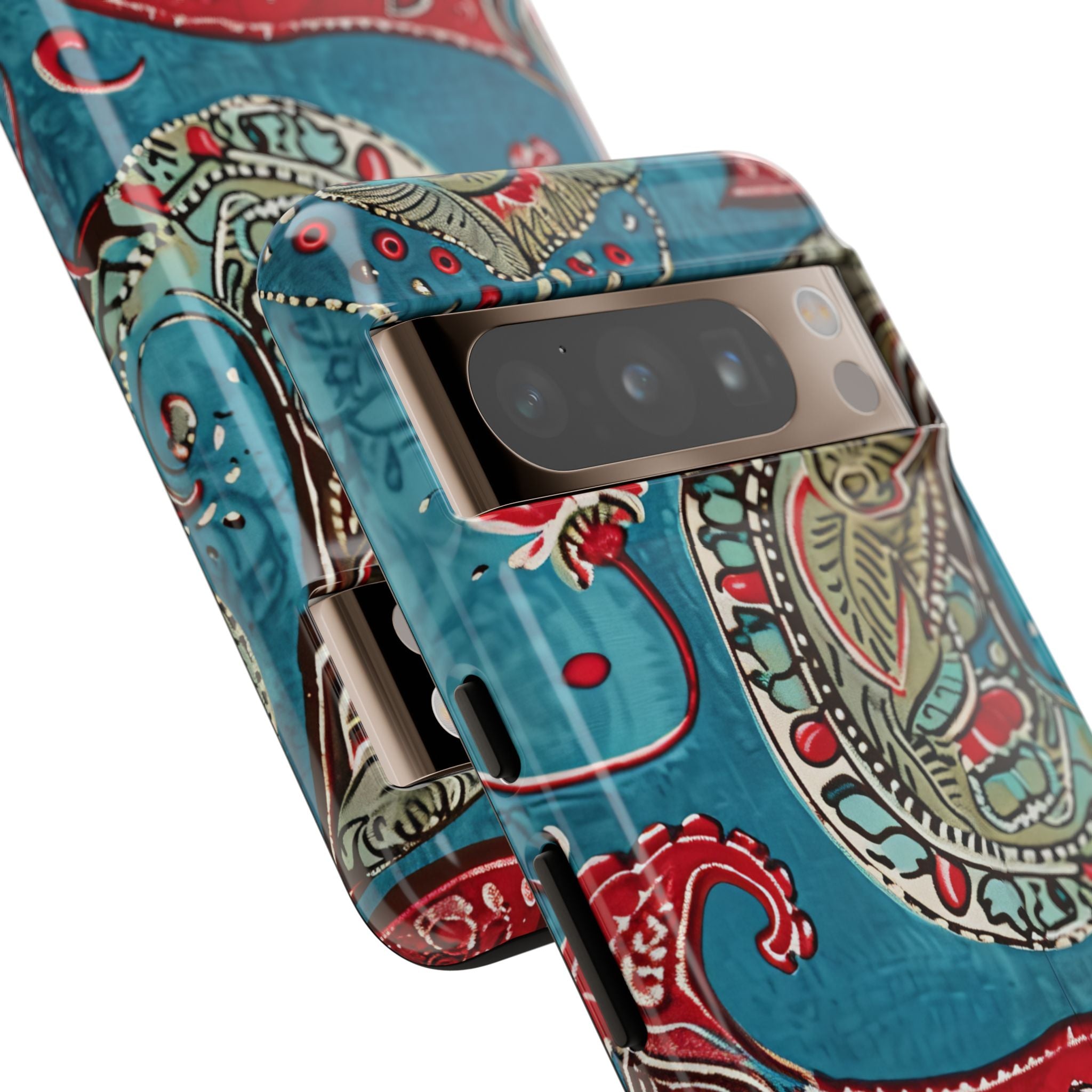 Vintage Paisley Elegance Google Pixel 8 - Tough Phone Case