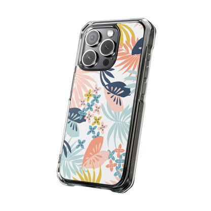 Tropical Foliage Blooms iPhone Case - Impact