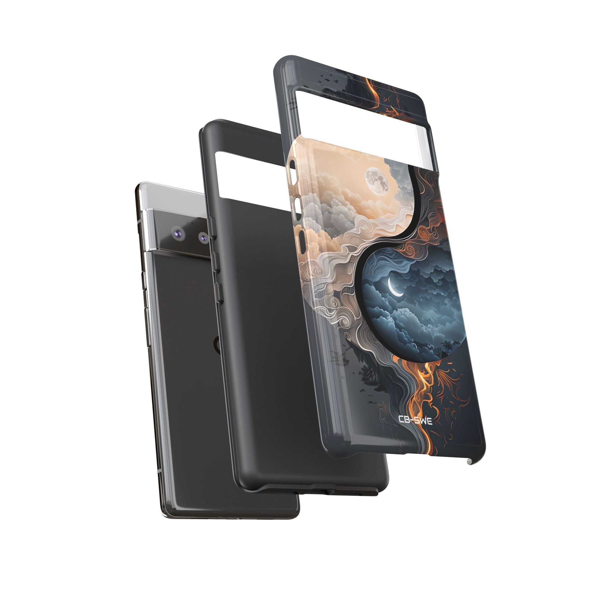Moonlit Elemental Harmony - Google Pixel Case