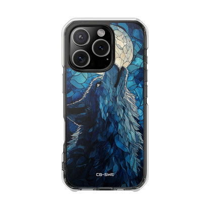 Wolf Howls Moonlight iPhone Case - Impact