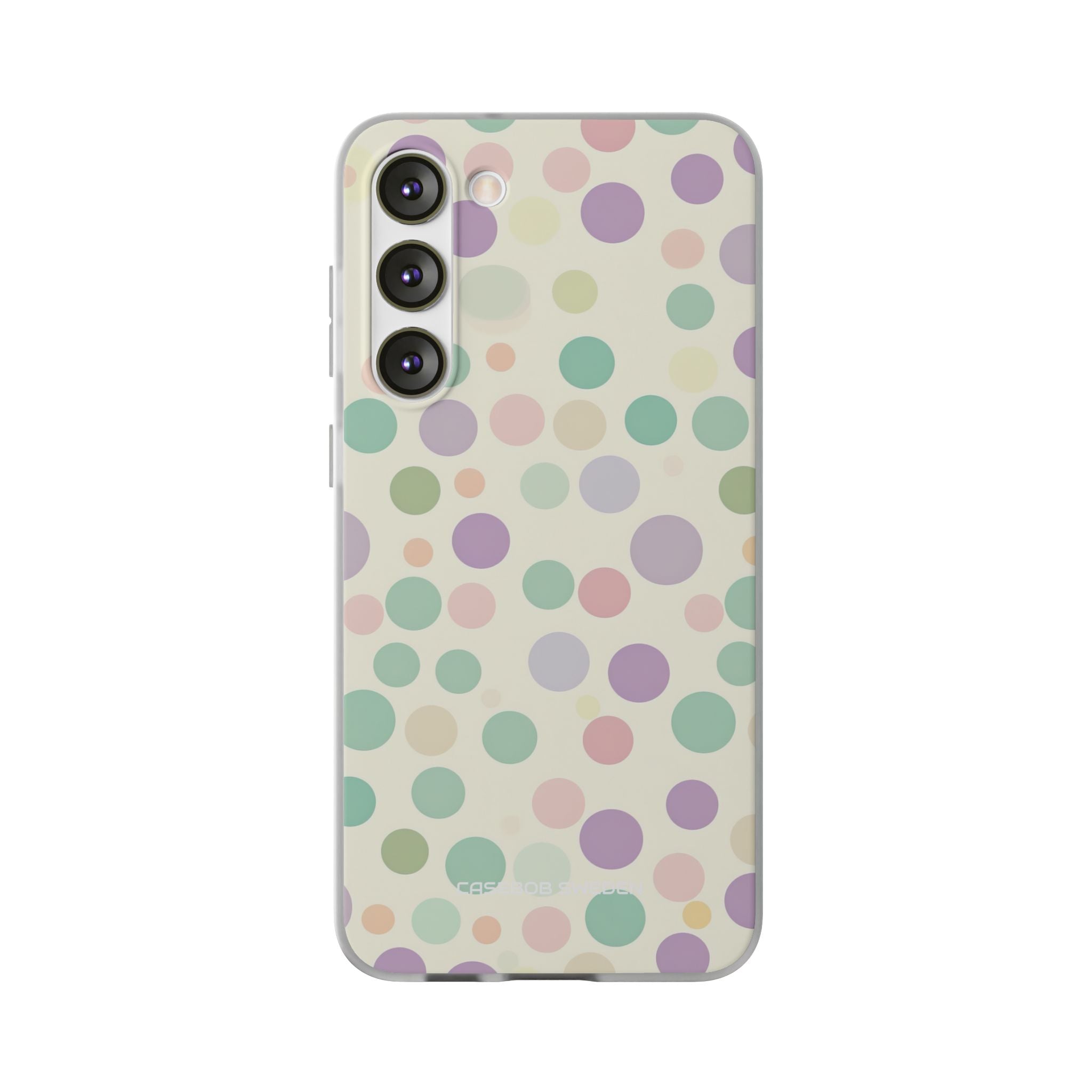 Playful Pastel Polka Dots - Flexi Samsung S23 Phone Case