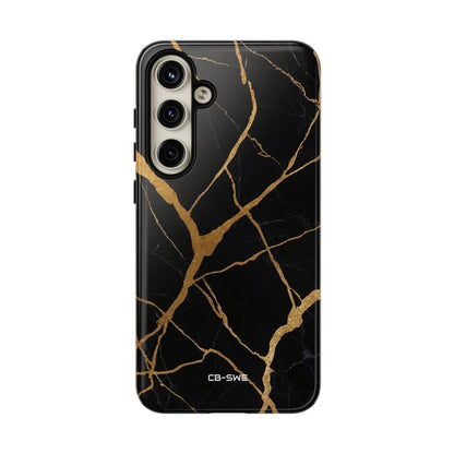 Golden Veins Twist - Samsung Case