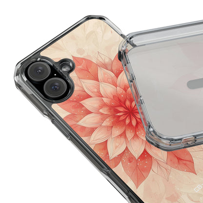 Floral Harmony Glows iPhone Case - Impact