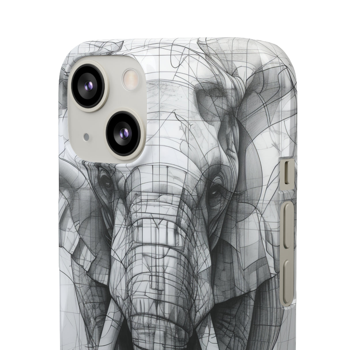 Technic Elephant | Slim Phone Case for iPhone