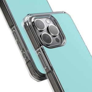 Pale Turquoise | Phone Case for iPhone (Clear Impact Case - Magnetic)