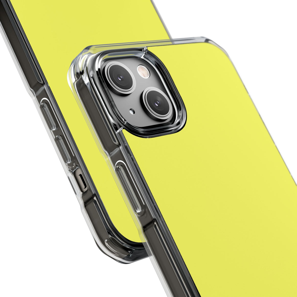 Laser Lemon | Handyhülle für iPhone (Clear Impact Case - Magnetisch) 