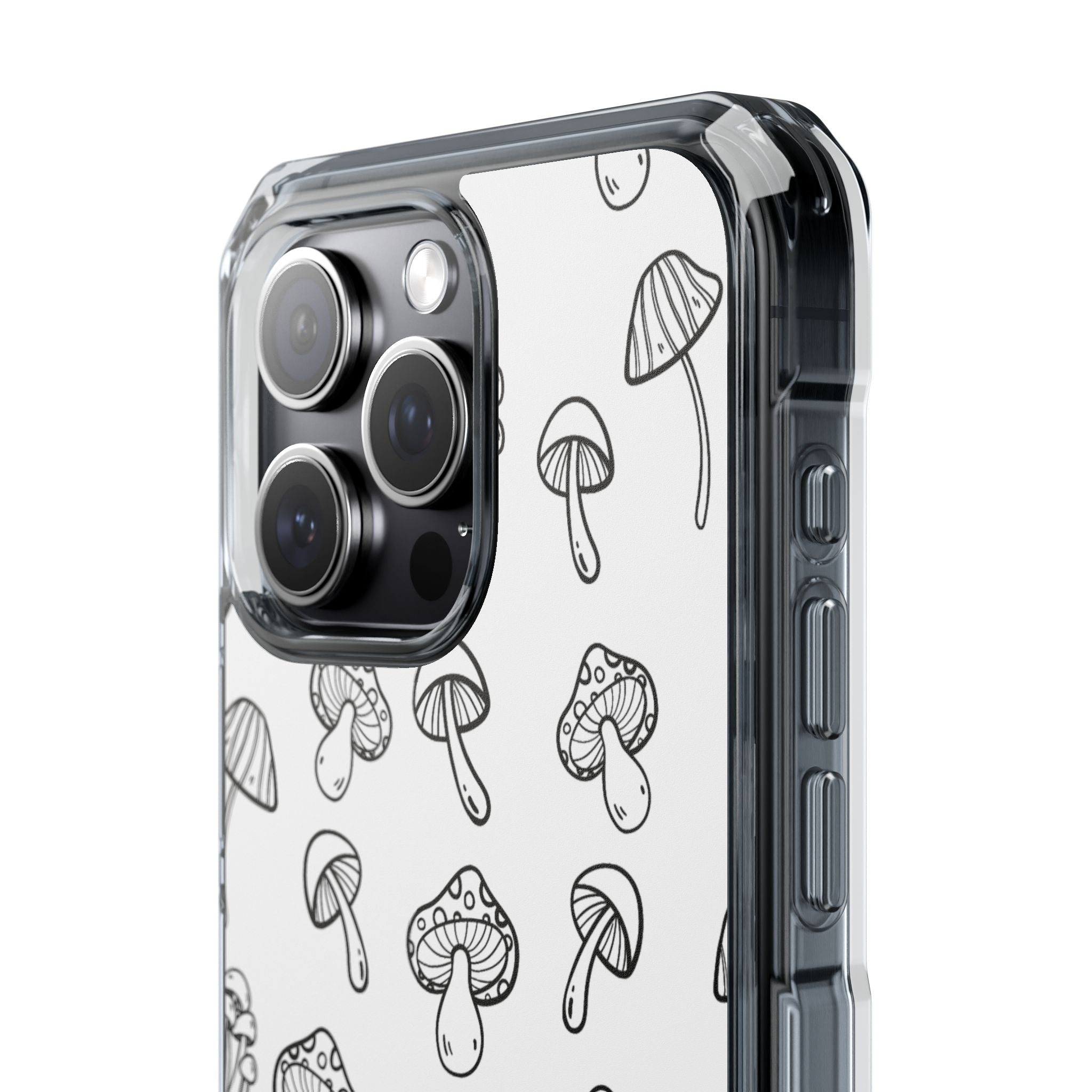Mushroom Line Play iPhone Case - Impact