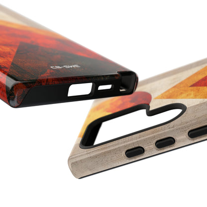 Sun Embraces Mountains - Samsung Case