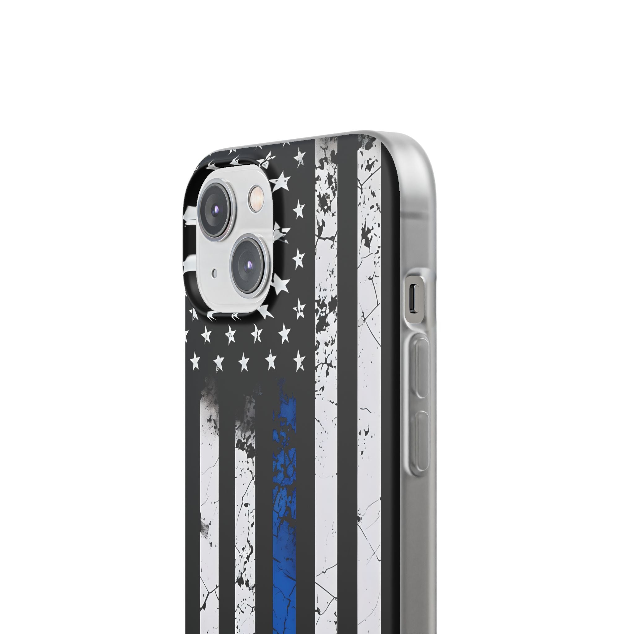 Blue Stripe Flag iPhone 14 Case - Soft