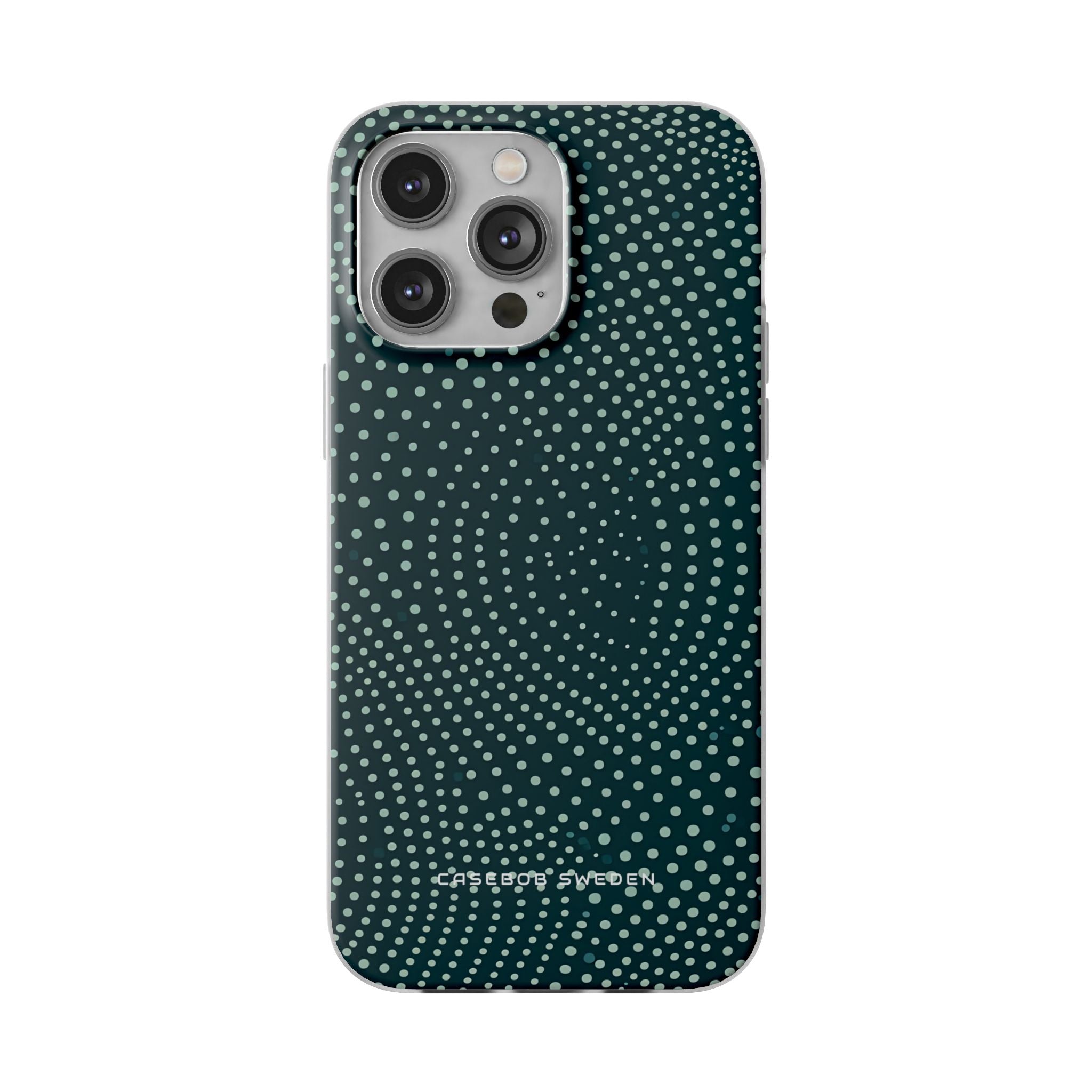 Teal Rippleflow iPhone 14 - Flexi Phone Case