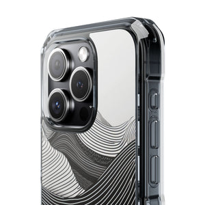 Optical Fluidity - Phone Case for iPhone (Clear Impact - Magnetic)