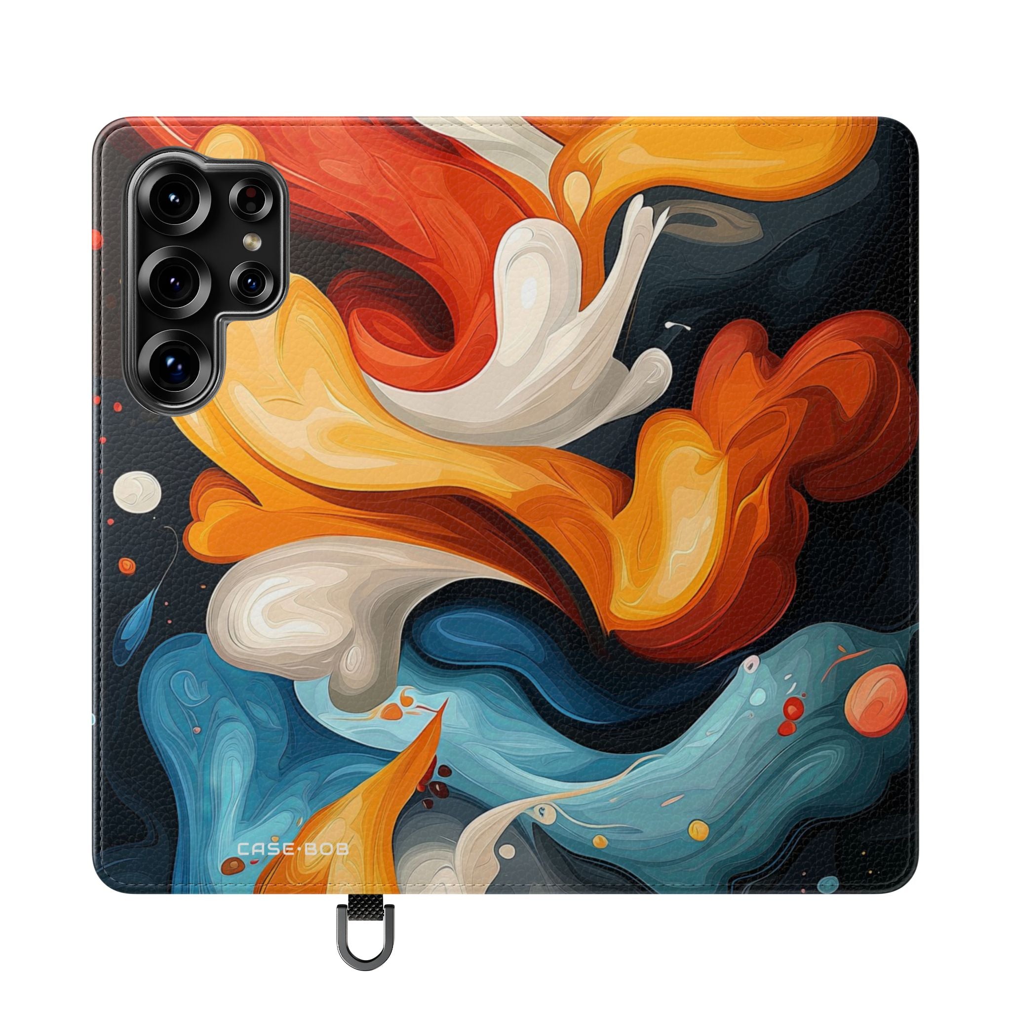 Fiery Swirl - Samsung S25 Ultra Case - Wallet