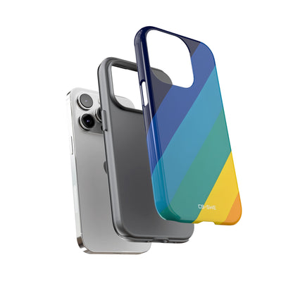 Diagonal Color Spectrum - iPhone Case