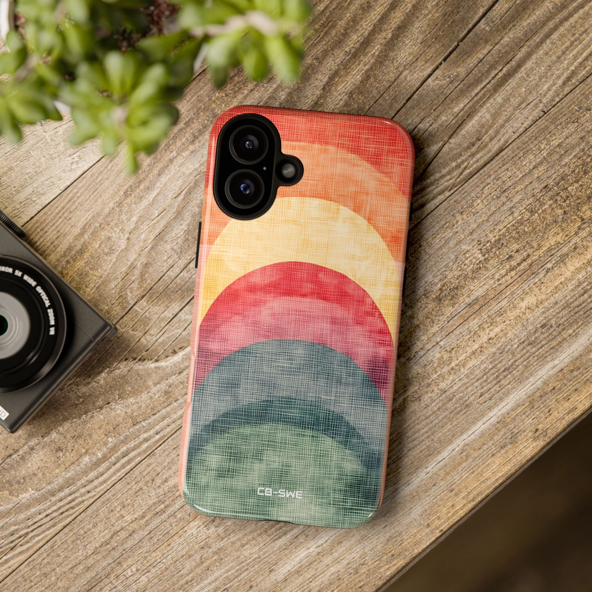 Warm Arches Embrace - iPhone Case