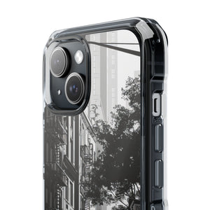 Urban Serenity - Phone Case for iPhone (Clear Impact - Magnetic)