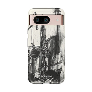 Jazz Ink Expressions | Protective Phone Case for Google Pixel