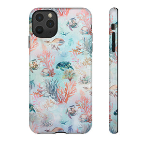 Pastel Underwater Serenade - Protective Phone Case