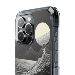 Moonlit Serenity – Handyhülle für iPhone (Clear Impact – Magnetisch)