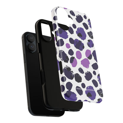 Purple Inkblots iPhone 16 - Tough Phone Case