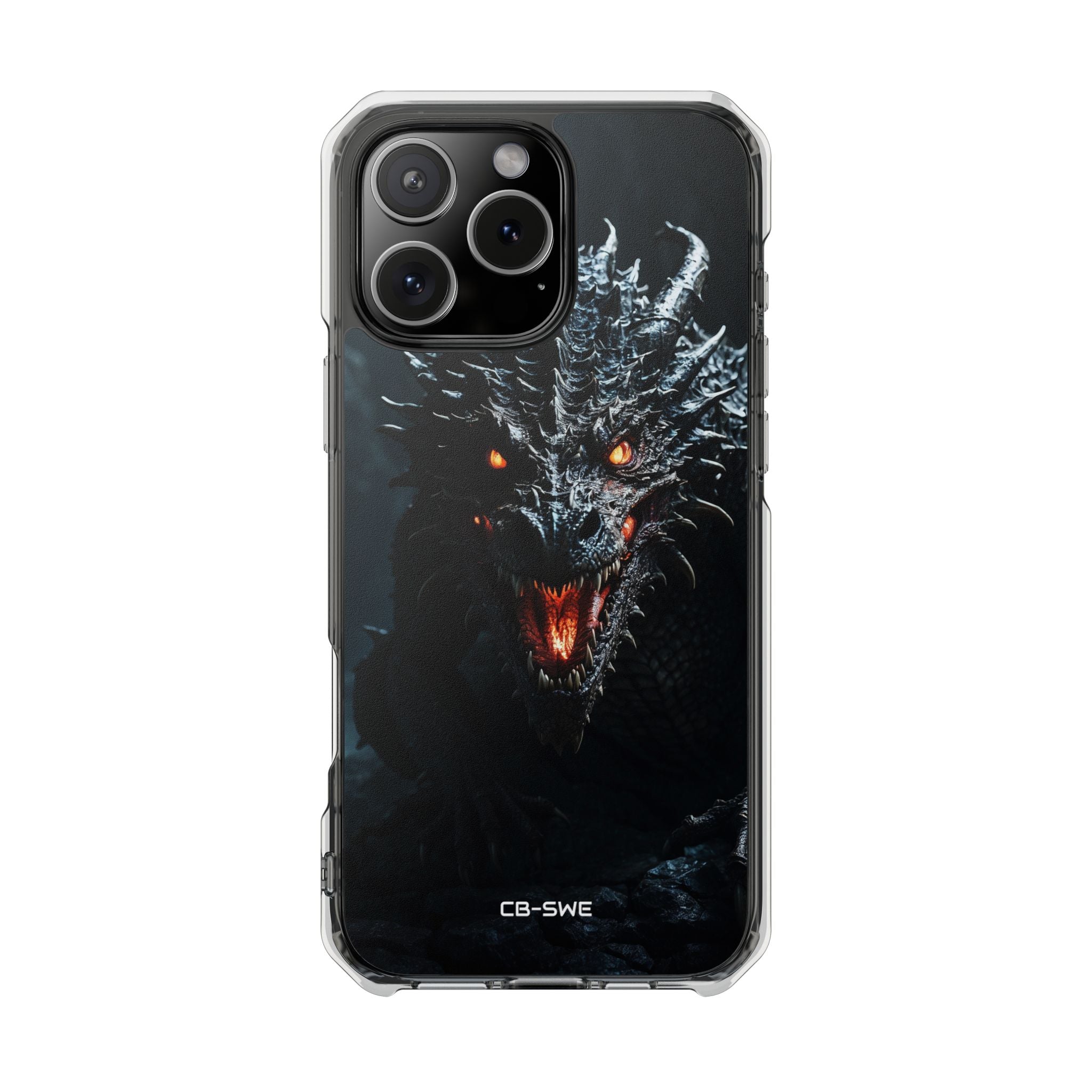 Fierce Dragon Roars iPhone Case - Impact