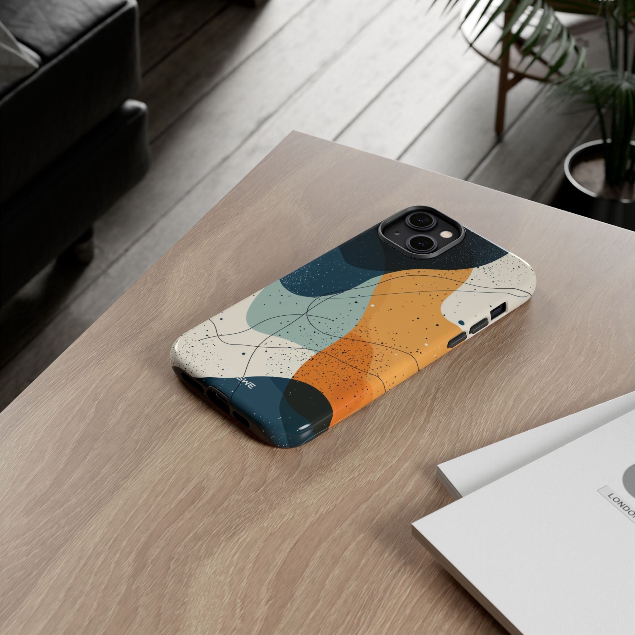 Waves Embrace Earth - iPhone Case