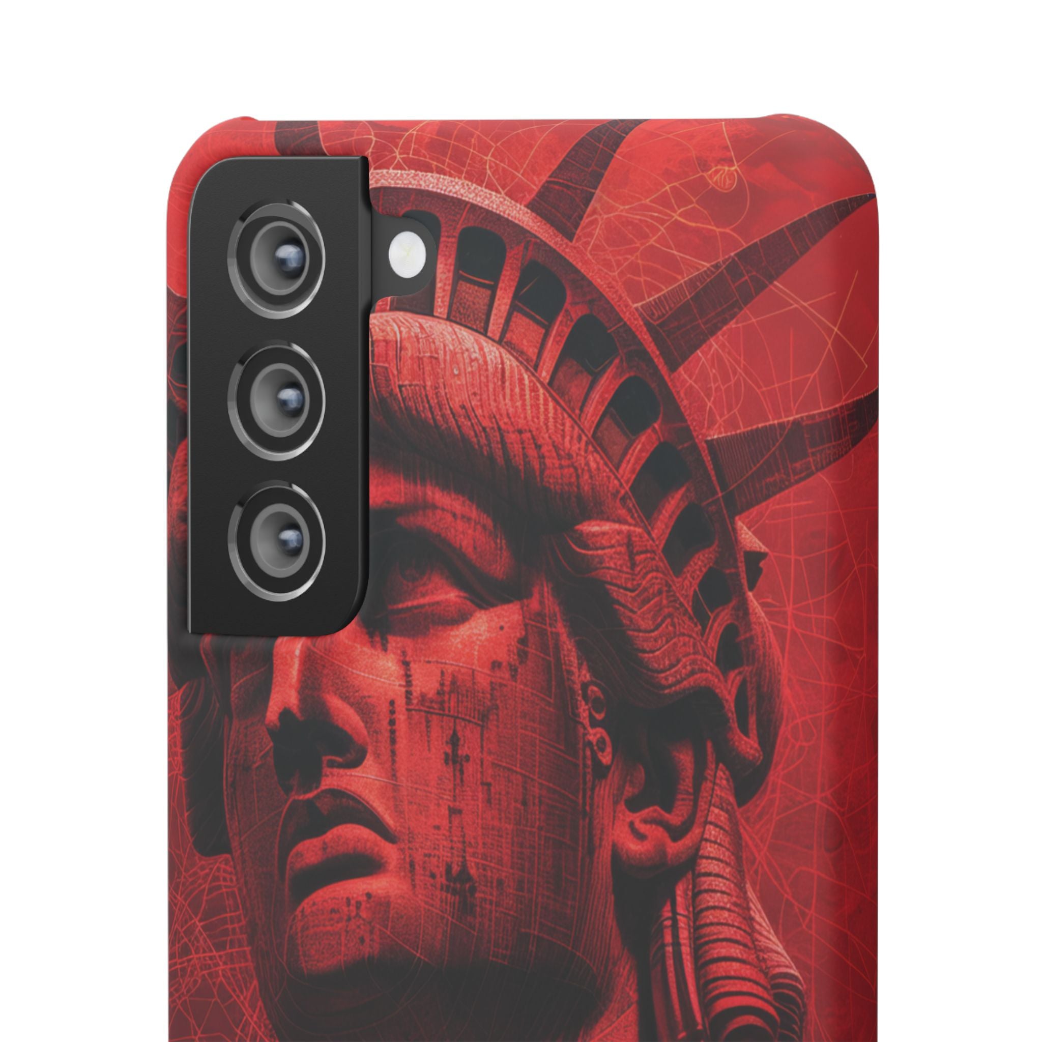 Zen Red Liberty Vision Samsung S21 - Slim Phone Case