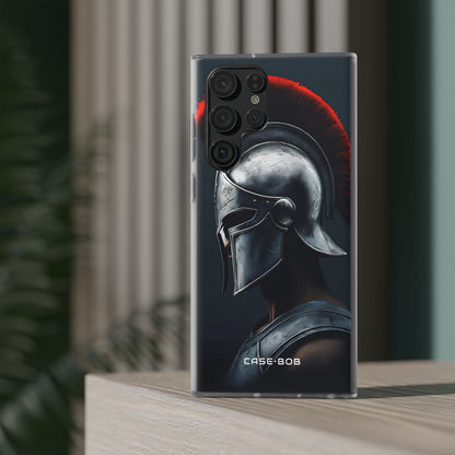 Silver Centurion Samsung S22 Ultra Case - Soft