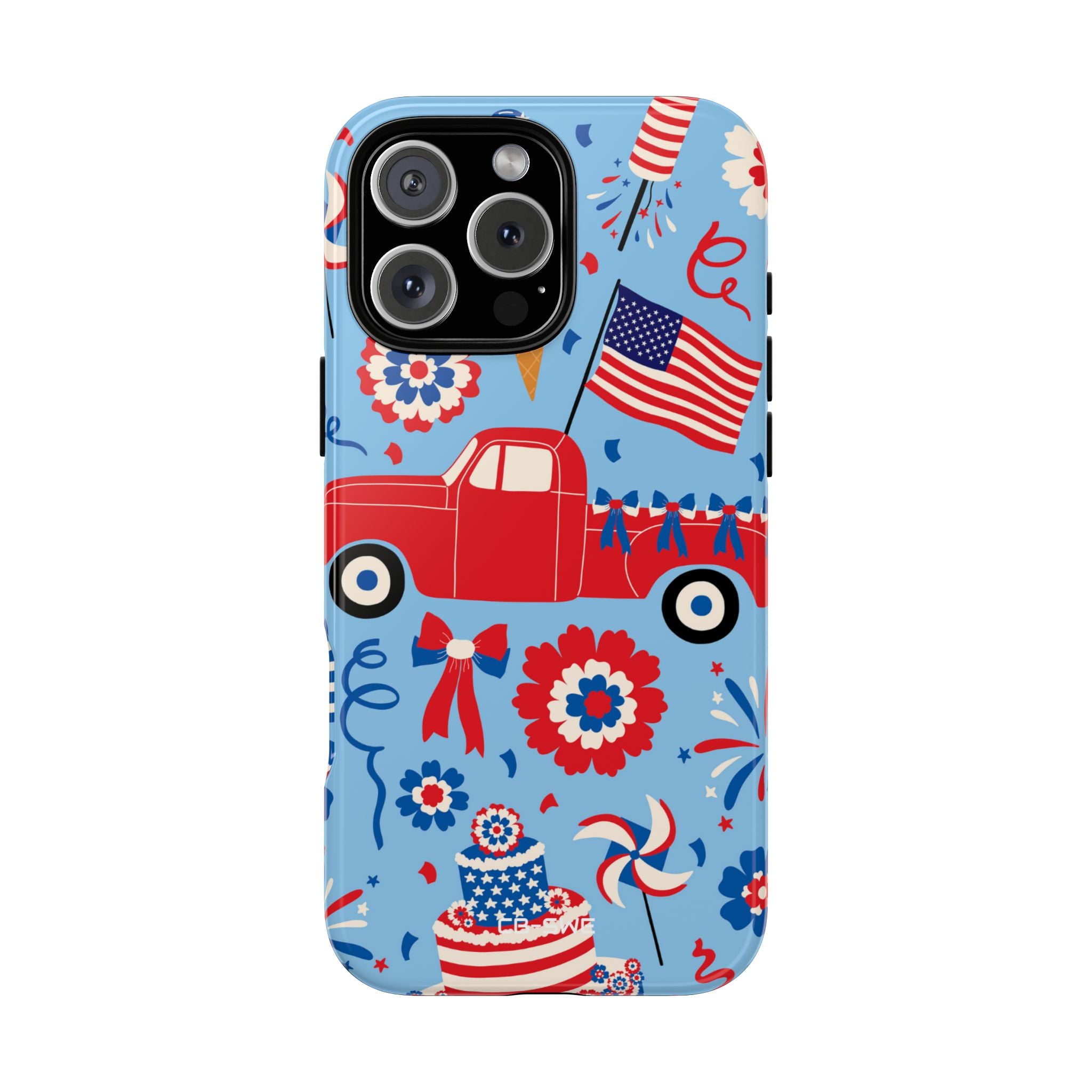 Festive Truck Parade - iPhone Case